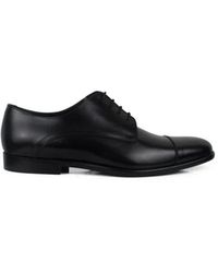 ALBERTO - Schoenen ,Zwart ,Leer Schoenen Met Veters - Lyst