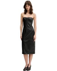 IRO - Betti Midi Jurk - Lyst