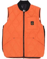 Refrigiwear - Jassen ,Oranje ,Polyester Mouwloze Herenvest Primaloft Klei - Lyst