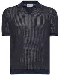 D4.0 - Tops ,Blauw ,Katoen D 4.0 T-Shirts En Polo's - Lyst