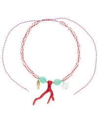 BONNIE STUDIOS - Rode Hanger Ketting Voor Stijlvolle Zomer - Lyst