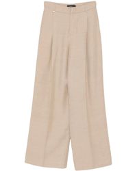 Fay - Wide Trousers - Lyst
