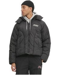 Karlkani - Gewatteerde Capuchon Puffer Jas - Lyst