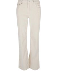 AG Jeans - Wide Trousers - Lyst