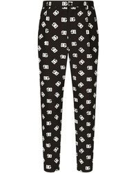 Dolce & Gabbana - Slim-Fit Trousers - Lyst