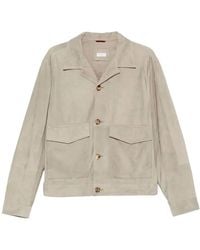 Brunello Cucinelli - Leather Jackets - Lyst