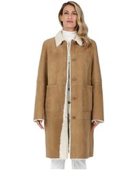 Gimo's - Single-Breasted Coats - Lyst