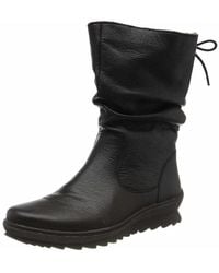 Remonte - Lammfell Keilabsatz Stiefel - Lyst