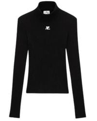 Courreges - Geribbelde Coltrui - Lyst