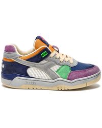 Diadora - Schoenen ,Veelkleurig ,Katoen B.560 Tourney Italia - Lyst