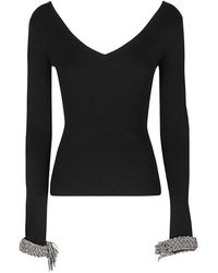 GIUSEPPE DI MORABITO - V-Neck Knitwear - Lyst