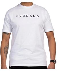 My Brand - Baumwoll t-shirt - Lyst