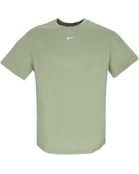 Nike - Fitness ,Groen ,Katoen Essentials T-Shirt - Lyst
