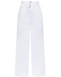 DSquared² - Wide Jeans - Lyst