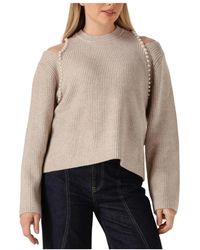 co'couture - Row Rib Pearl Knit - Lyst