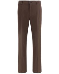 Burberry - Katoenen Chino Broek Met Iconische Details - Lyst