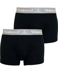 Herren Bekleidung Unterwäsche Boxershorts Vivienne Westwood Baumwolle Shorts aus Bio-Baumwolle in Schwarz für Herren 