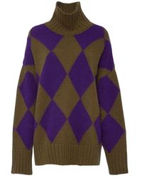 La DoubleJ - Pullover Argyle - Lyst