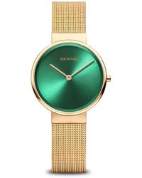 Bering - Accessoires ,Geel ,Dameshorloge Classic 31 Mm Armband Milanese 14531-338 - Lyst