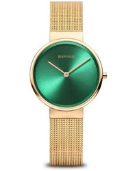 Bering - Accessoires ,Geel ,Dameshorloge Classic 31 Mm Armband Milanese 14531-338 - Lyst