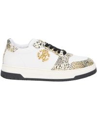 Roberto Cavalli - Sneaker Mit Leopardenmuster Und Monogramm Rc - Lyst