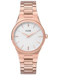 Cluse - Accessoires ,Roze ,Vigoureux 33 Link - Lyst