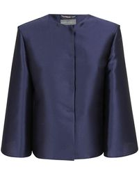Alberta Ferretti - Giacca blu - Lyst