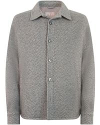 Herno - Overshirt Met Knopen - Lyst
