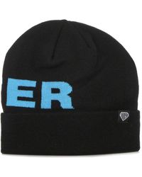 Iuter - Schwarze logo faltbare beanie mütze - Lyst