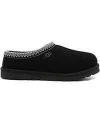 UGG - Schwarze Slip-On Schaffell Gefütterte Schuhe - Lyst