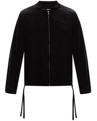 Undercover Jacket With Drawstrings - Zwart