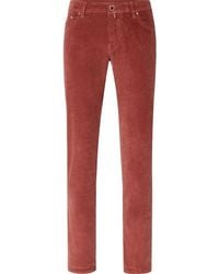 Jacob Cohen - Slim-Fit Trousers - Lyst