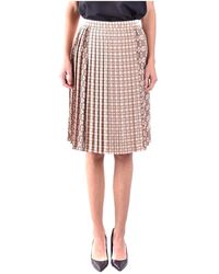 burberry falda larga