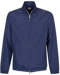 Eleventy - Jassen ,Blauw ,Full Zip Jacket - Lyst