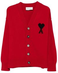 Ami Paris - Cardigans - Lyst