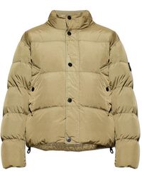 Stone Island - Jassen ,Down Jacket With Stand-Up Collar - Lyst