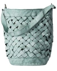 Malababa - Teodora,handgewebte leder mittelgroße tasche,handgewebte leder-schultertasche - Lyst