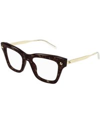 McQueen - Am0484O 006 Optischer Rahmen - Lyst