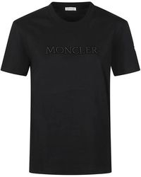 Moncler - Logo T-Shirt - Lyst