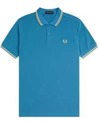 Fred Perry - Tops ,Blauw ,Katoen Modern Polo Shirt M3600 - Lyst
