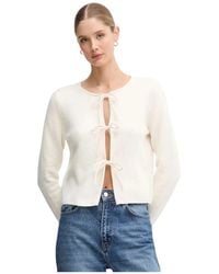 Ouí - Gebreide Cardigan - Lyst