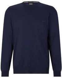 HUGO - Round-Neck Knitwear - Lyst