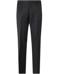BOSS - Slim-Fit Broek Van Scheerwol Serge - Lyst