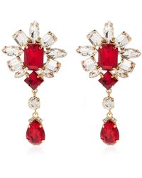 DSquared² - Ohrringe Mit Kristallen - Lyst