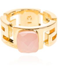 Versace - Ring Met Steen - Lyst