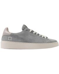 Date - Schoenen ,Grijs ,Katoen Talloncino Sneaker - Lyst