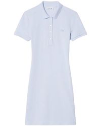 Lacoste - Short Dresses - Lyst