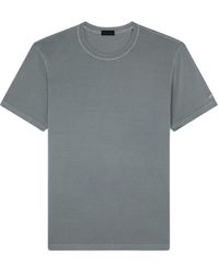 Paul & Shark - Tops ,Grijs ,Katoen Cotton T-Shirt - Lyst