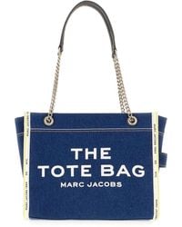 Marc Jacobs - Dunkle waschung medium tote tasche - Lyst