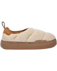 Moon Boot - Fleece slip-on puffer schuhe - Lyst